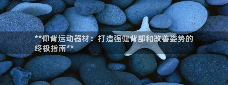 德国意昂3集团：**仰背运动器材：打造强健背部和改善