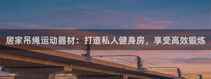 意昂3官方：居家吊绳运动器材：打造私人健身房，享受高